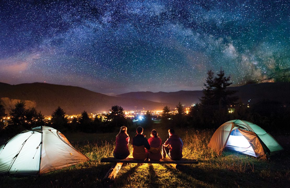 کمپینگ شبانه ایمن