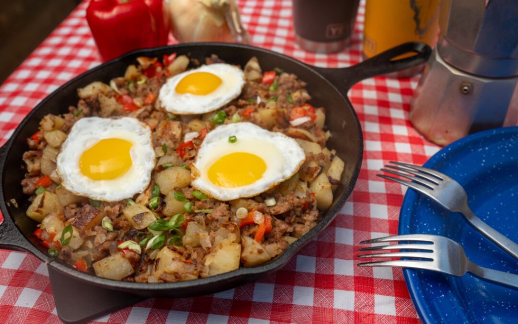 غذای ساده برای کمپینگ