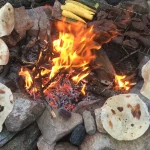 روشن کردن آتش در طبیعت